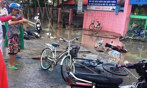 Đứt dây điện làm 6 học sinh thương vong: Nguyên nhân do… “ông trời”